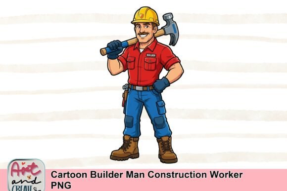 Building Brand Personality with the Cartoon Builder Man PNG