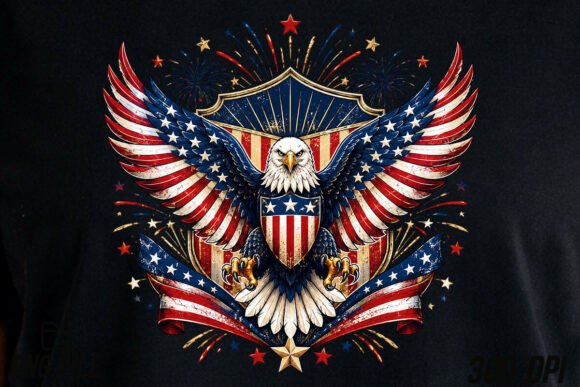 Celebrate 250 Years of America with This Eagle Patriotic PNG