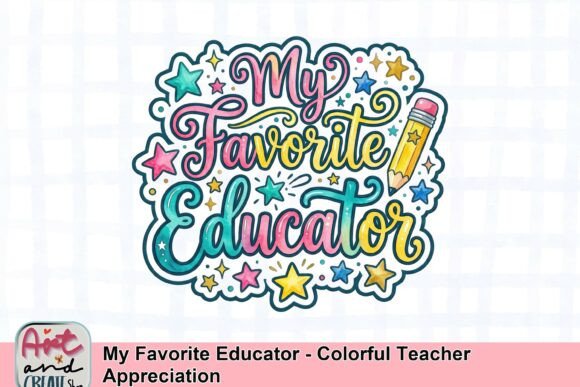 Celebrate Your Favorite Educator with Vibrant Design