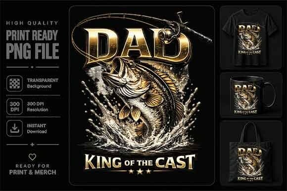Dad Fishing Shirt PNG: Your New Go-To Design Asset