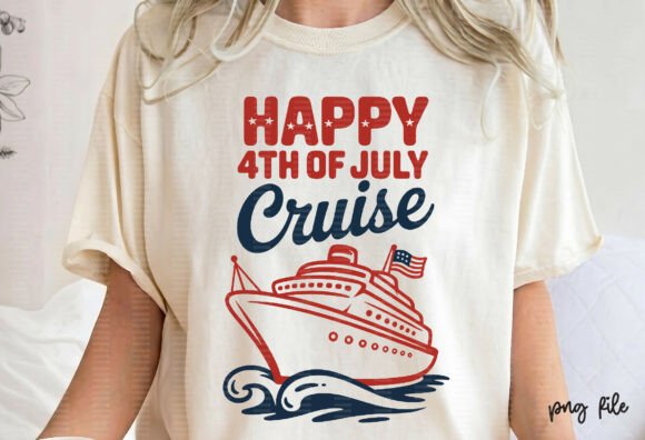 Happy 4th of July Cruise Patriotic PNG: Design Guide
