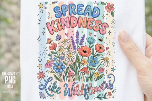 Spread Kindness Like Wildflowers: A Design Asset Full of Whimsy